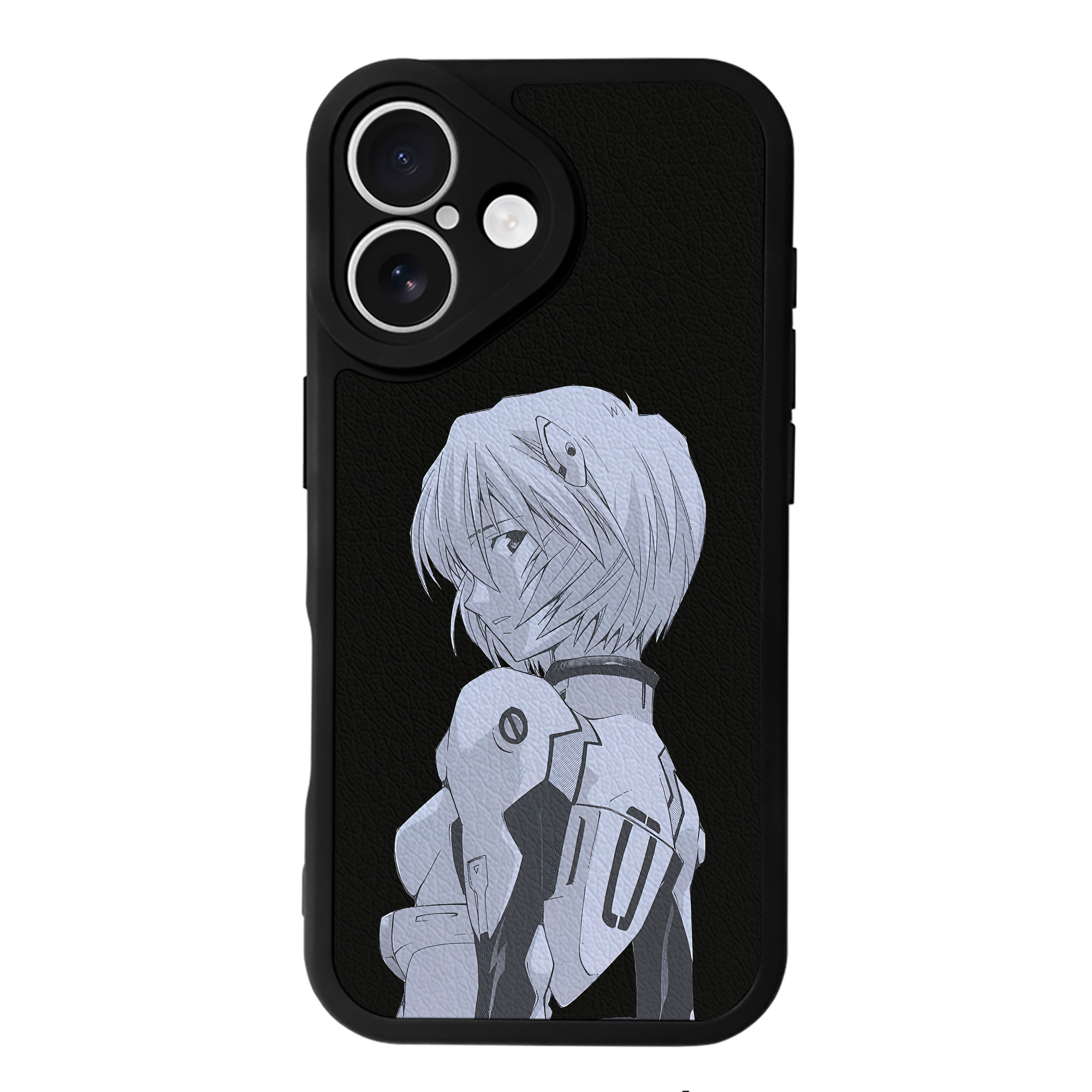 （画像用） EVA 新世紀エヴァンゲリオン 【iPhone 16シリーズ対応】シリコンスマホケース（レザー調） 材質：シリコン
